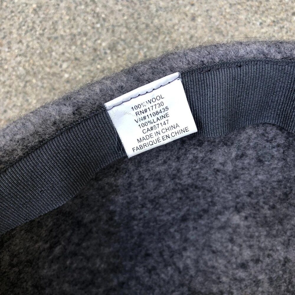 100% Wool Men's Felt Gatsby Newsboy Hat One Size Cap - Picture 2 of 5